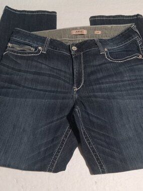 Ariat Women's Mid Rise Ivy Straight Leg Jeans 34R 10024300